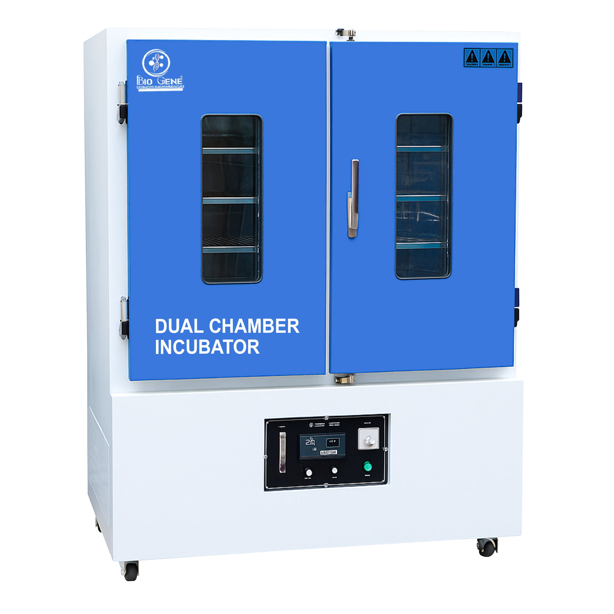Dual chamber incubator
